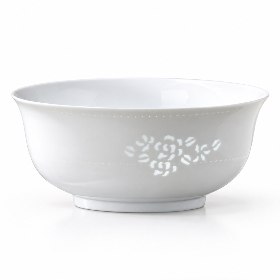 Fuyu Peony Linglong Serving Bowl