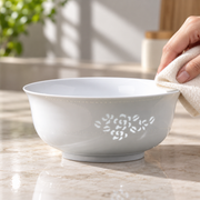 Fuyu Peony Linglong Serving Bowl — styled use illustration; props and additional pieces excluded 12; AI-assisted image