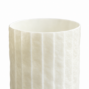 Shiwu Wanyi Folded Porcelain Tumbler — white-background product view 2; AI-assisted image