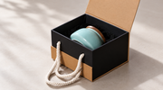 Shang Tang Celadon Tea Canister — styled use illustration; props and additional pieces excluded 9; AI-assisted image