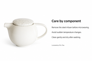 Loveramics Pro Tea Teapot — Speckled Lid — dimensions, composition or care information 6; AI-assisted image
