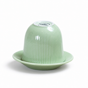Loveramics Green Tasting Cup & Saucer — white-background product view 2; AI-assisted image