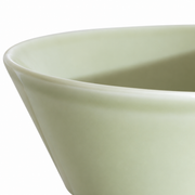 Loveramics Bauhaus Green Serving Bowl — white-background product view 2; AI-assisted image