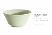 Loveramics Bauhaus Green Serving Bowl — dimensions, composition or care information 5; AI-assisted image