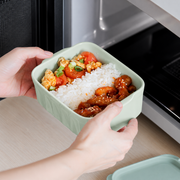 BUYDEEM Porcelain Food Container — 810 mL — styled use illustration; props and additional pieces excluded 9; AI-assisted image