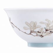 Taoxichuan Magnolia Rice Bowl — white-background product view 2; AI-assisted image