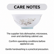 Taoxichuan Magnolia Rice Bowl — dimensions, composition or care information 6; AI-assisted image