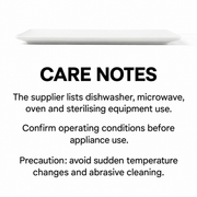 DXC Rock-Texture Serving Platter — dimensions, composition or care information 6; AI-assisted image