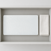 DXC Rock-Texture Serving Platter — styled use illustration; props and additional pieces excluded 12; AI-assisted image