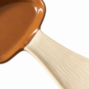 GreatFamily Mushroom Spoon Rest — Brown — white-background product view 3; AI-assisted image