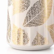 GreatFamily Leaf Jar with Bamboo Lid — 610 mL — white-background product view 3; AI-assisted image