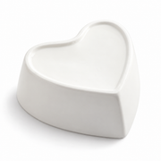 GreatFamily Heart Bowl with Bamboo Stand — white-background product view 3; AI-assisted image
