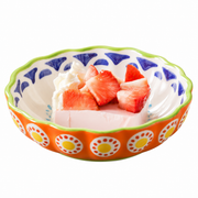 SONGFA Orange Breakfast Set — Three Pieces — white-background product view 3; AI-assisted image