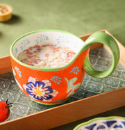 SONGFA Orange Breakfast Set — Three Pieces — styled use illustration; props and additional pieces excluded 10; AI-assisted image