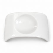 AI-assisted illustration of Ivory Arch Appetizer Dish, catalog top view.