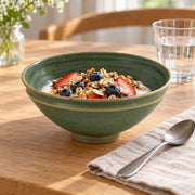 AI-assisted concept image of forest ring bowl: styled table view; food and props are not included.