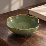 AI-assisted concept image of forest petal serving bowl: styled editorial view; food and props are not included.